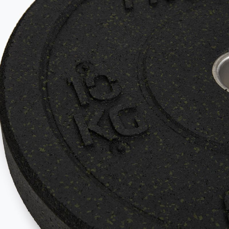 Greutate bumper de olimpiadă XTREXO neagră TRX-BMP010 10 kg 4