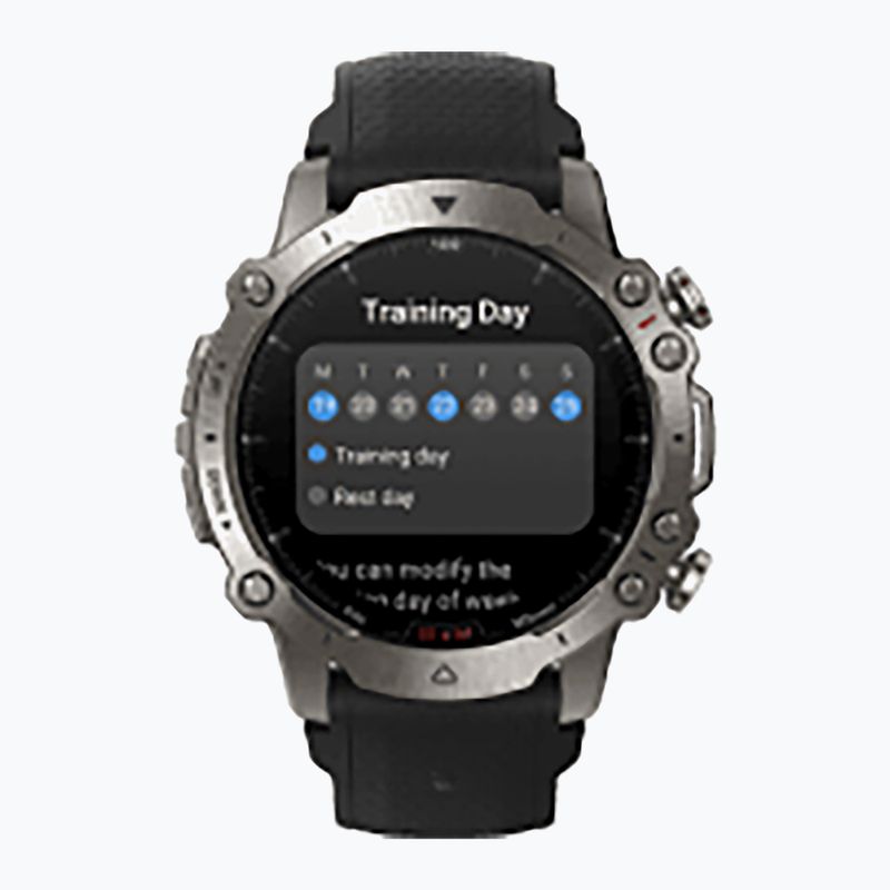 Ceas + Cântar + Geantă + Bidon Amazfit Falcon argintiu-negru W2029OV1N 10