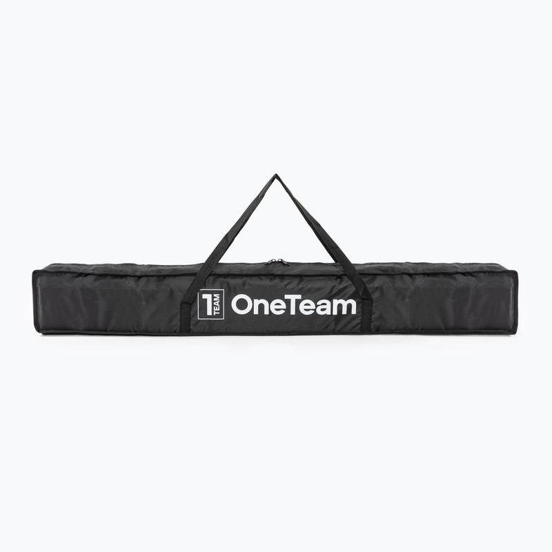 OneTeam Flex poartă de fotbal 240 x 150 cm alb OT-SNG2415 8