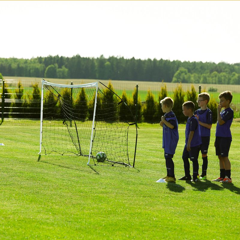 OneTeam Flex poartă de fotbal 240 x 150 cm alb OT-SNG2415 10