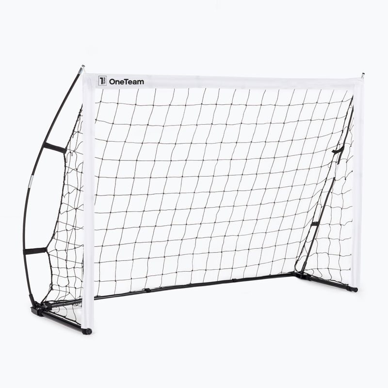 OneTeam Flex poartă de fotbal 180 x 120 cm alb OT-SNG1812