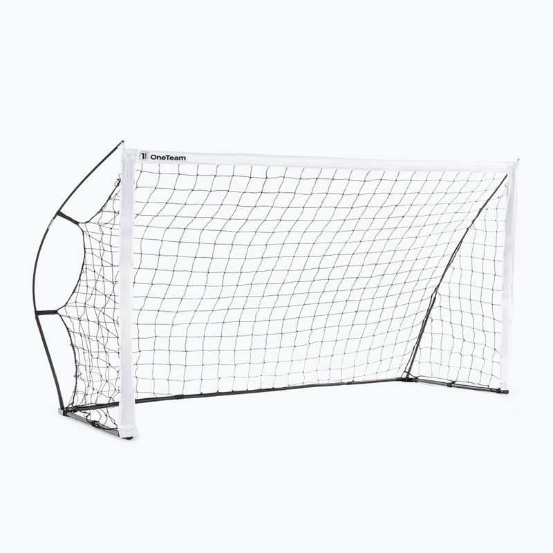 OneTeam Flex poartă de fotbal 300 x 155 cm alb OT-SNG3015