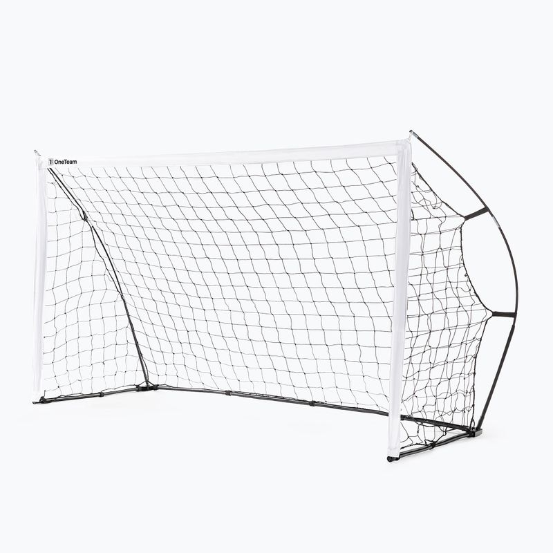 OneTeam Flex poartă de fotbal 300 x 155 cm alb OT-SNG3015 3