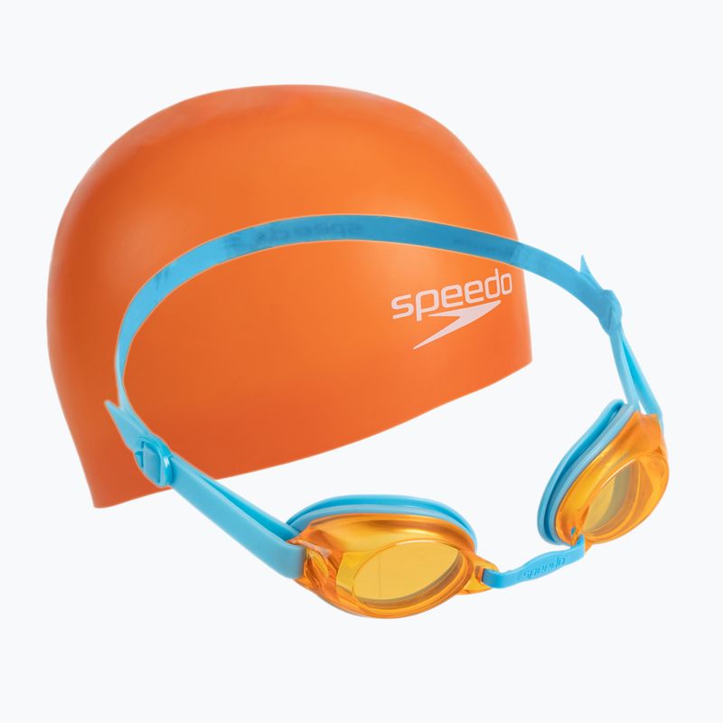 Set de înot pentru copii Speedo Jet V2 albastru 8-09302B996