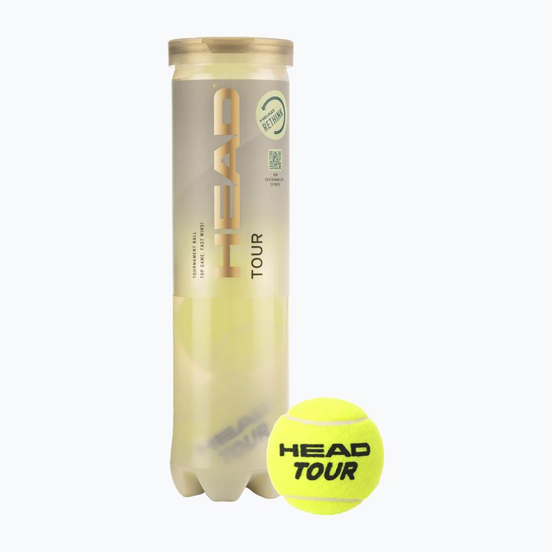 Mingi de tenis HEAD Tour 4 buc.