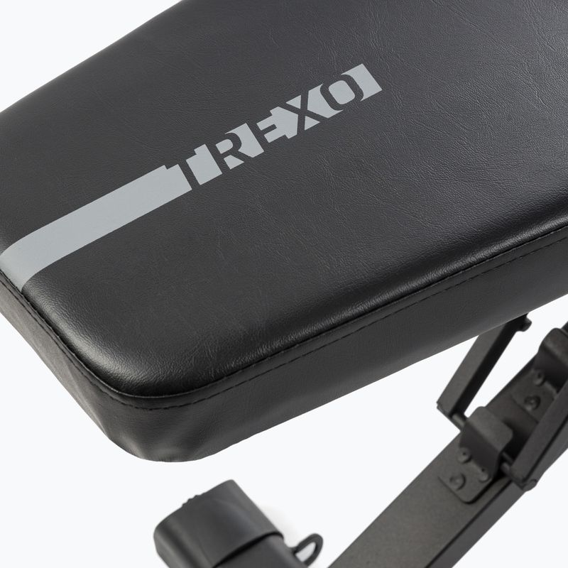 Bancă de antrenament XTREXO B200 neagră 17