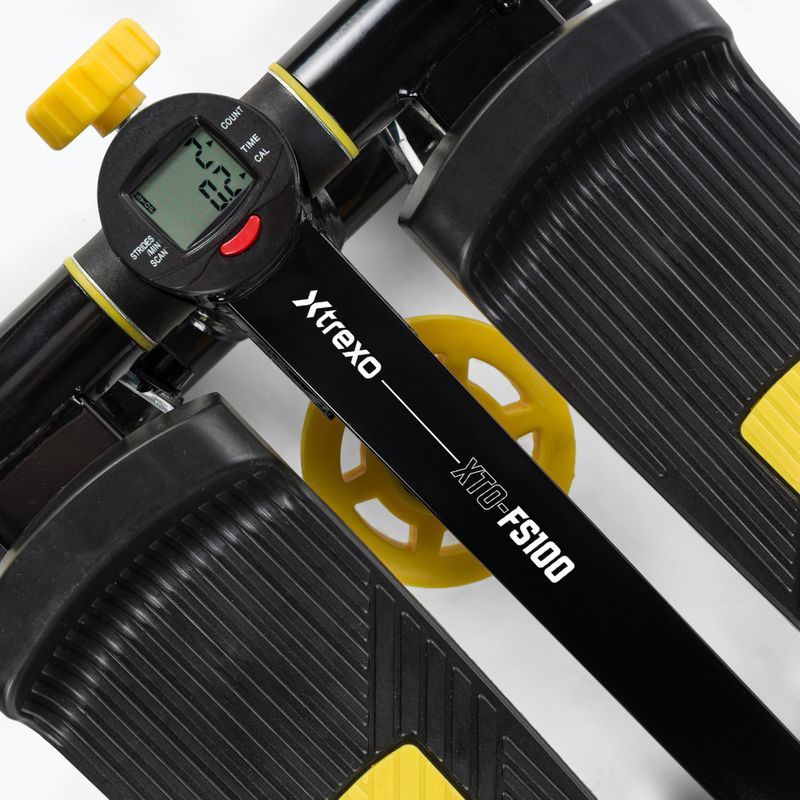 Stepper XTREXO FS100 negru/galben 11