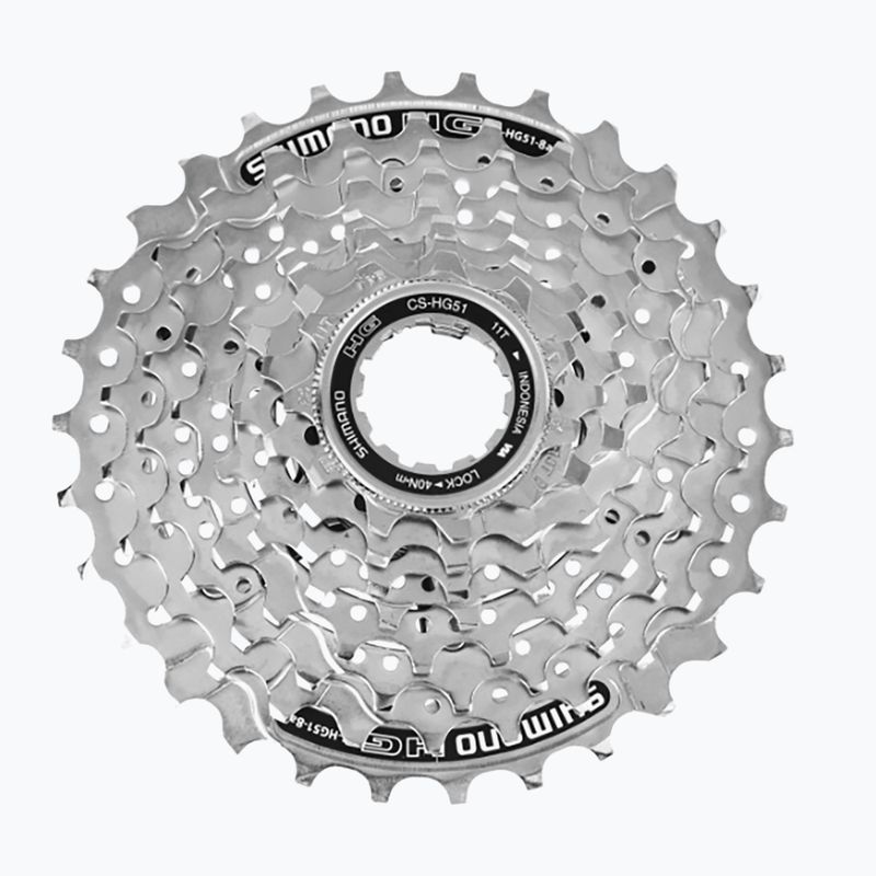 Shimano CS-HG51 casetă de bicicletă cu 8 rânduri 11-30