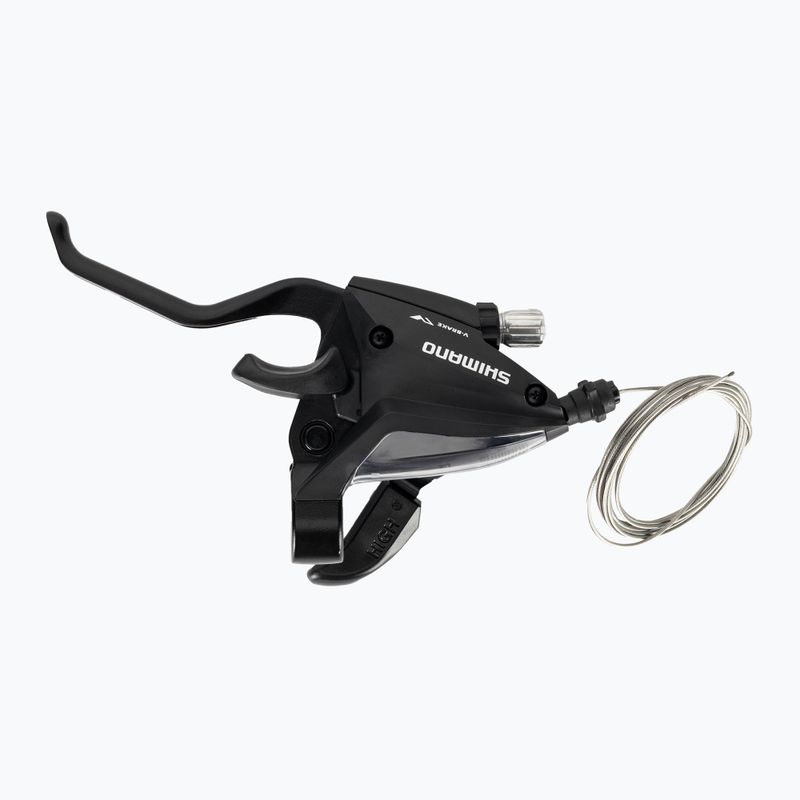 Shimano ST-EF500 3rz negru stânga ghidon de bicicletă Shimano ST-EF500 3rz negru 3