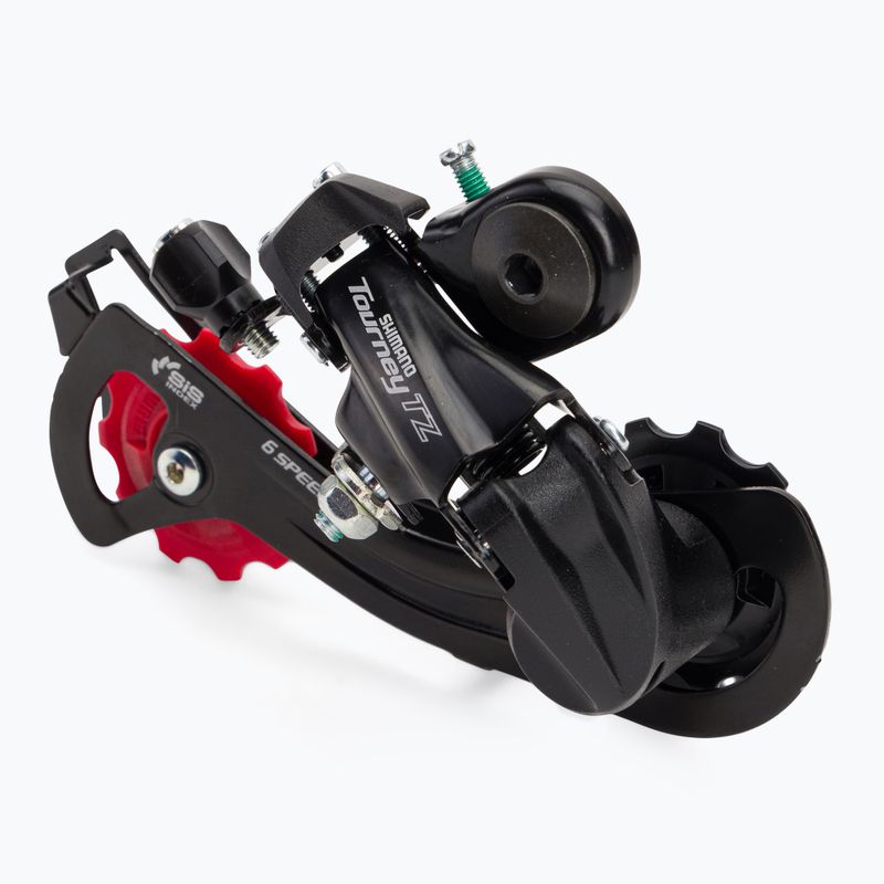 Shimano RD-TZ500 GS deraiorator spate de bicicletă Shimano RD-TZ500 GS cu șurub 6rz negru