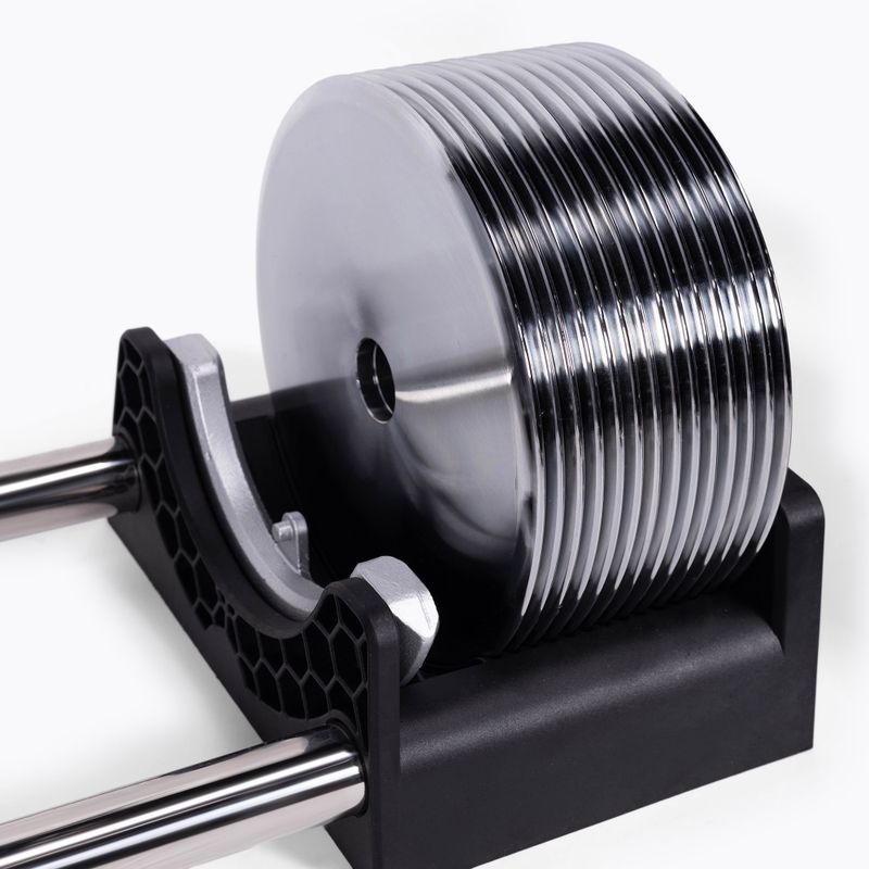 Halteră ajustabilă XTREXO TRX-AD32C 3-32 kg argintiu 12