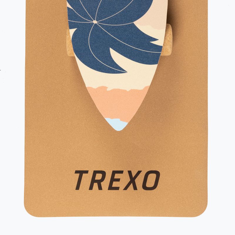 Placă de echilibru + covoraș + roller XTREXO BBS01 albastru/portocaliu 5