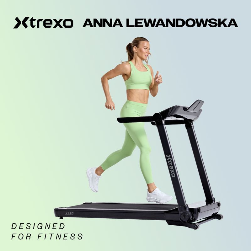 Bandă de alergare electrică XTREXO TXO-W225 argintie 2