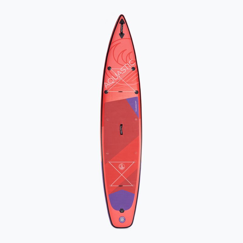 Placă SUP AQUASTIC Touring 12'6" 2024 roșie 2