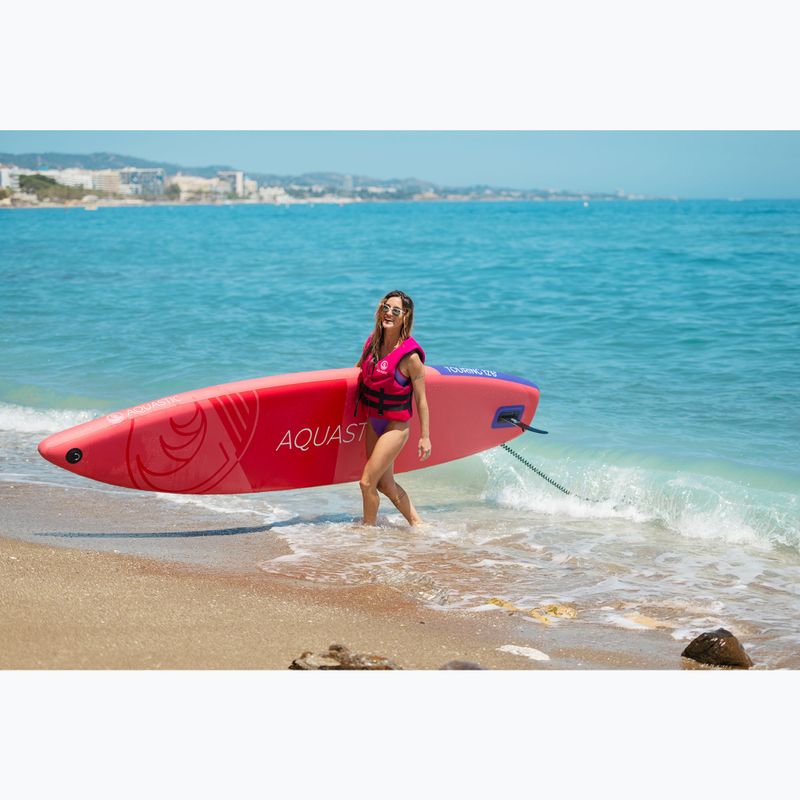 Placă SUP AQUASTIC Touring 12'6" 2024 roșu 11