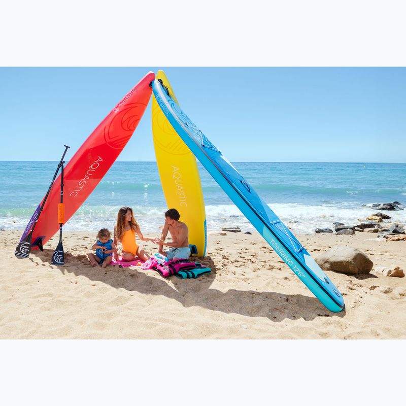 Placă SUP AQUASTIC Touring 12'6" 2024 roșu 12