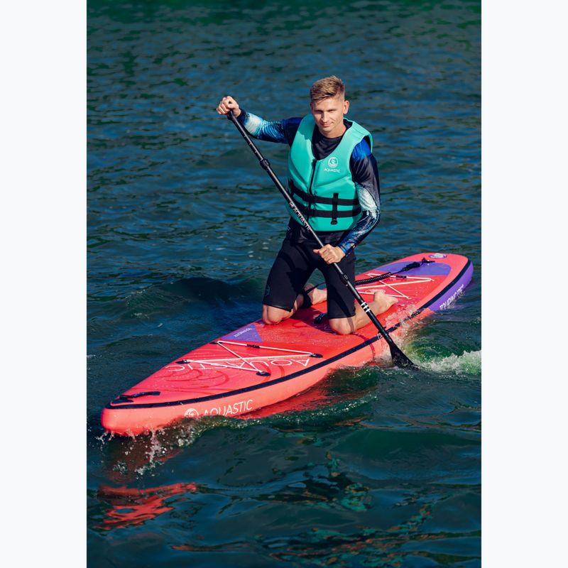 Placă SUP AQUASTIC Touring 12'6" 2024 roșu 5