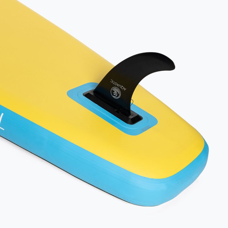 Placă SUP AQUASTIC Touring 12'6" galben 14