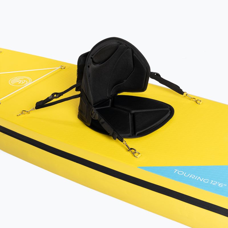 Placă SUP AQUASTIC Touring 12'6" galben 15