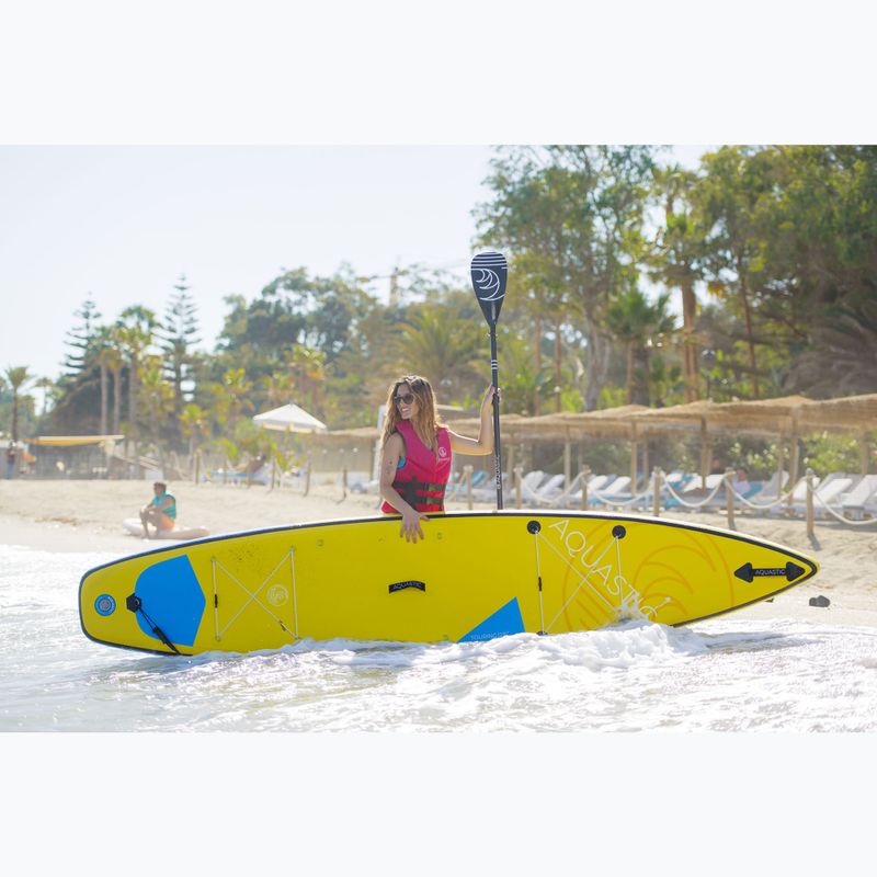 Placă SUP AQUASTIC Touring 12'6" galben 4