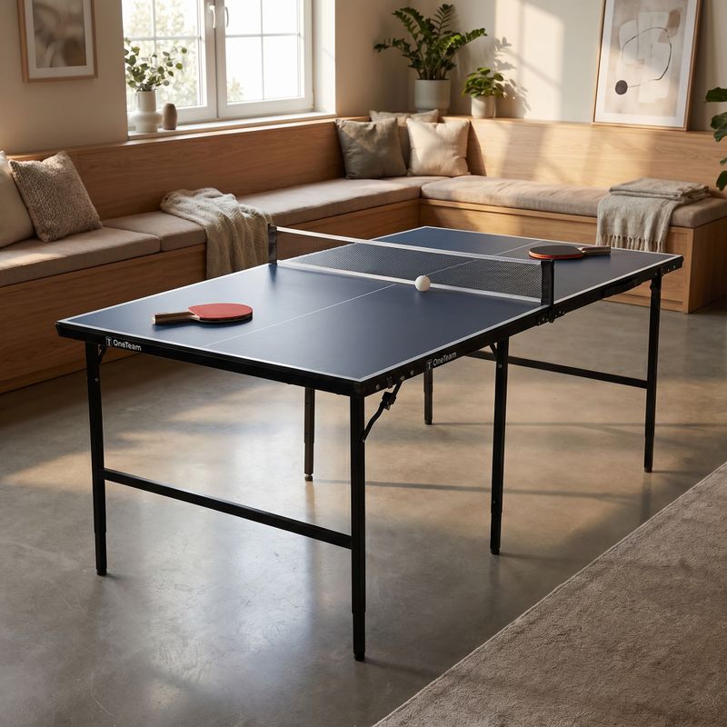 Masă de tenis pentru copiiOneTeam OT-MTI-02 albastră 6