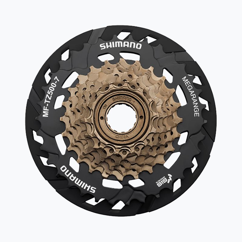 Pinion Shimano MF-TZ50 7rz cu protecție
