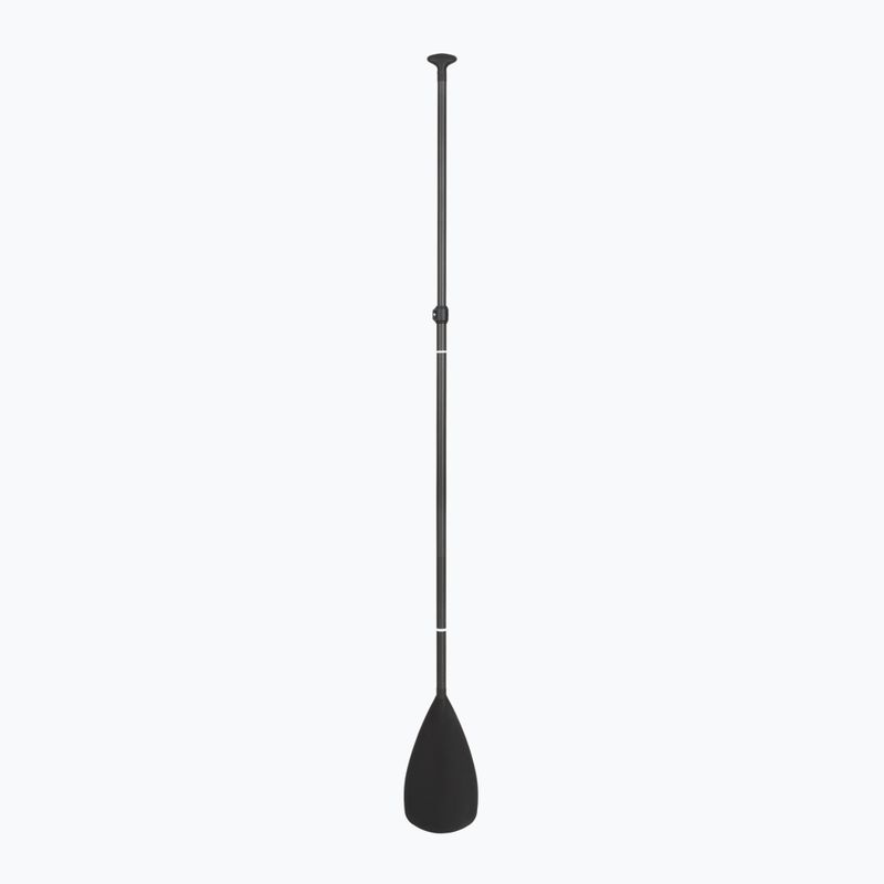 Vâslă SUP din 3-elemente AQUASTIC SUP Fibră + Carbon negru 3