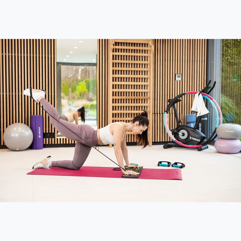 Covoraș de exerciții XTREXO TRX-MJN001-PN 4 mm roz 7