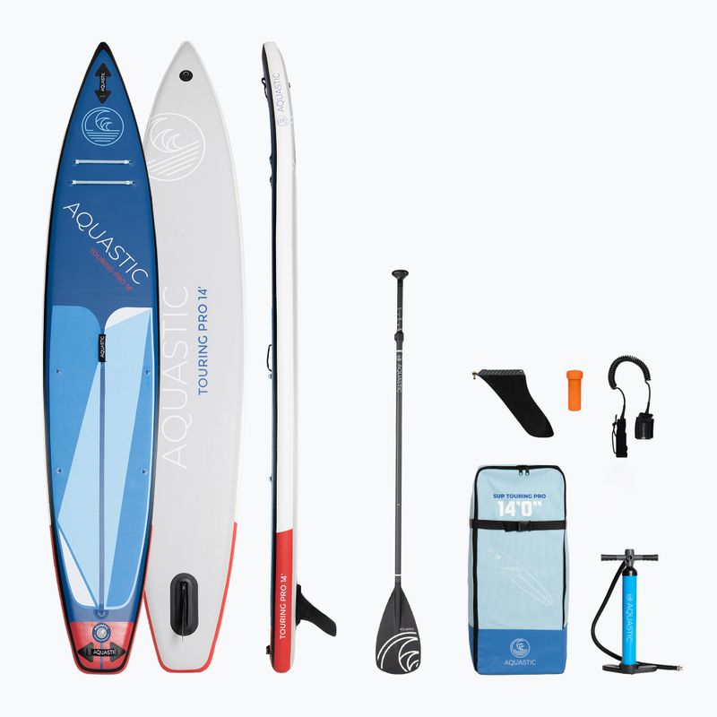 Placă SUP AQUASTIC Touring Pro 14’0" albastră
