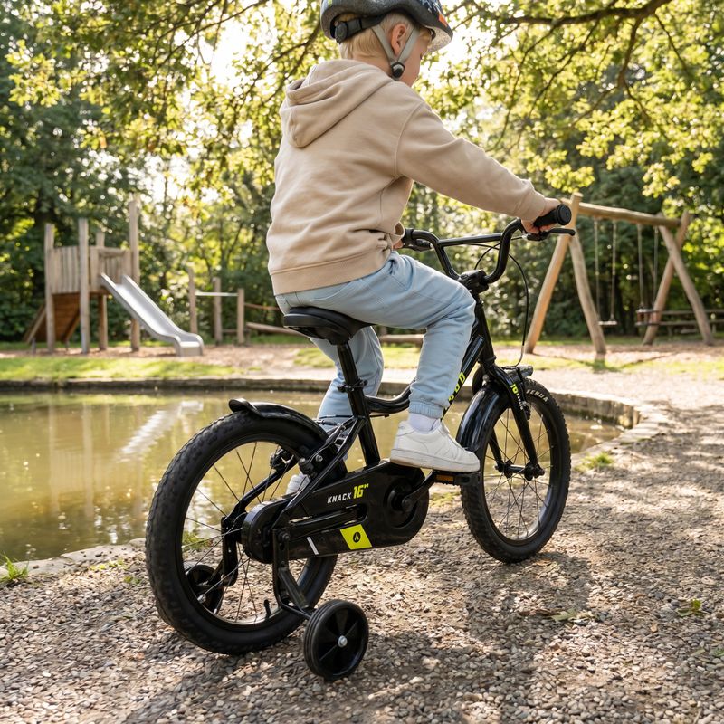 Bicicletă pentru copii ATTABO KNACK 16" neagră 5
