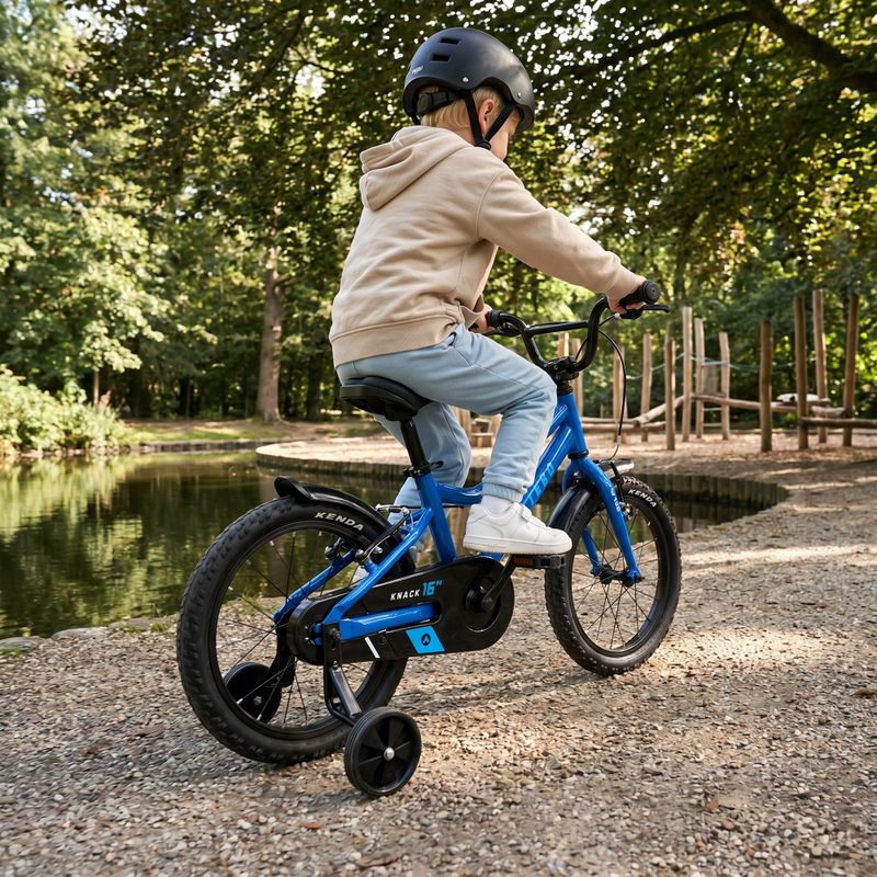 Bicicletă pentru copii ATTABO KNACK 16" albastră 4