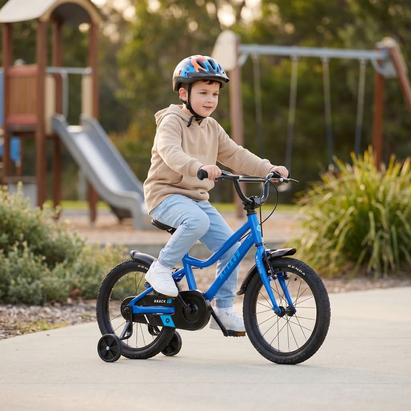 Bicicletă pentru copii ATTABO KNACK 16" albastră 5