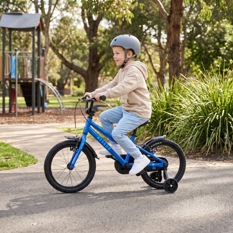 Bicicletă pentru copii ATTABO KNACK 16" albastră 7