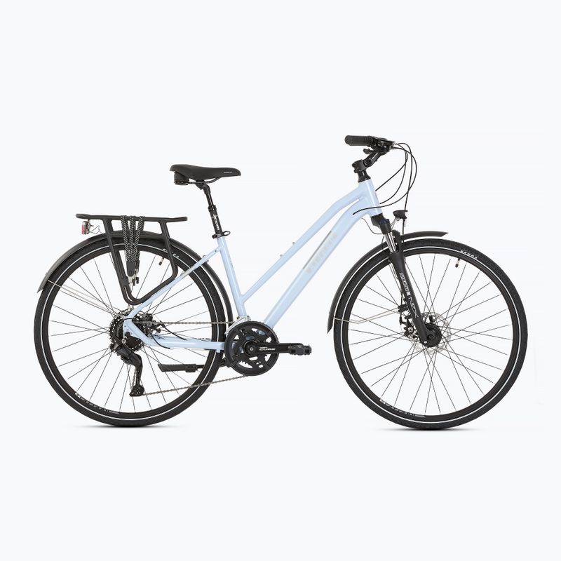Bicicletă de trekking pentru femei ATTABO SPATE 2.0 28" alb