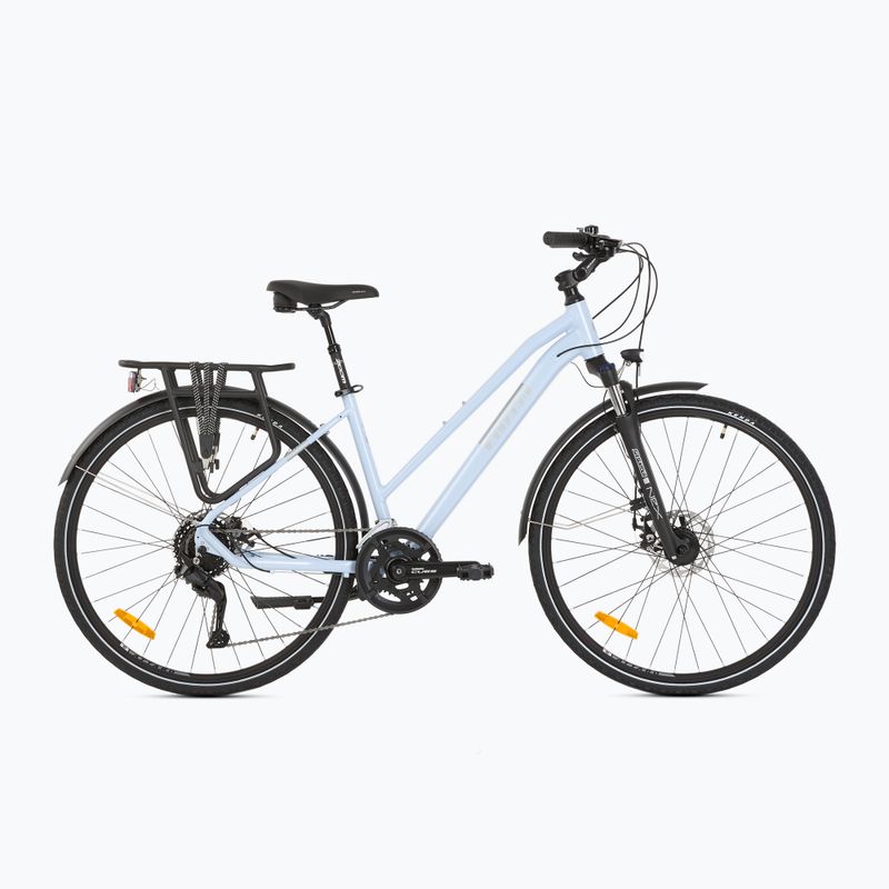 Bicicletă de trekking pentru femei ATTABO SPATE 2.0 28" alb 16