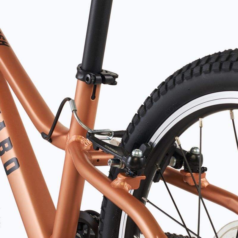 Bicicletă pentru copii ATTABO RASH 20" maro 9