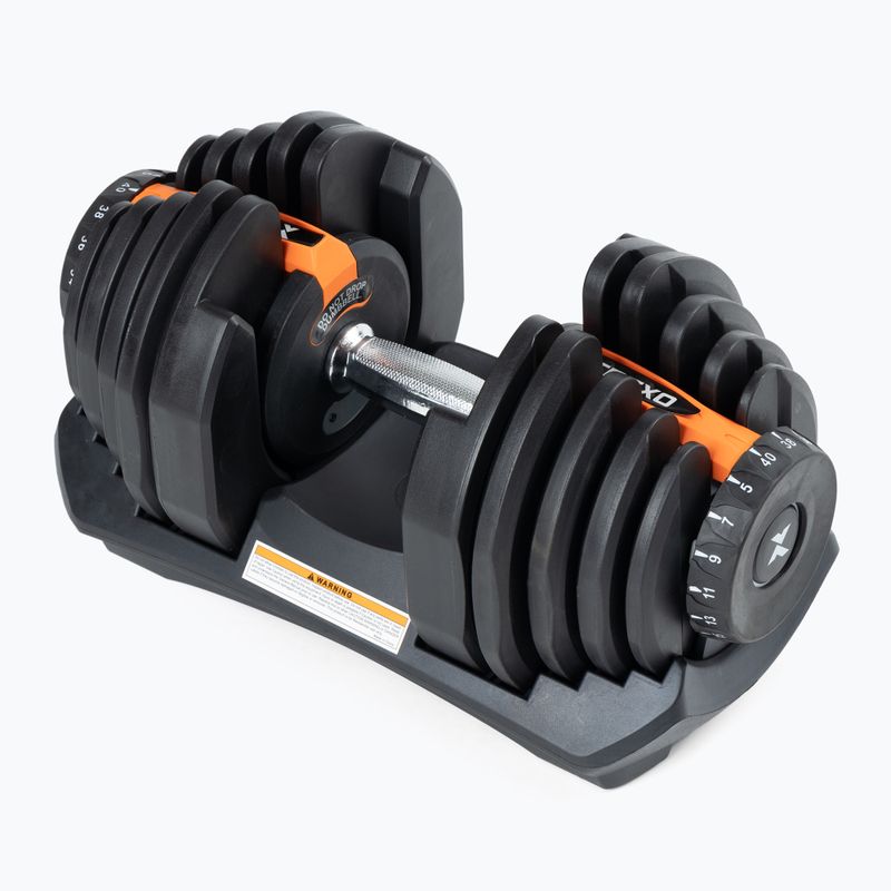 Halteră ajustabilă XTREXO ADT-40-BF 40 kg neagră