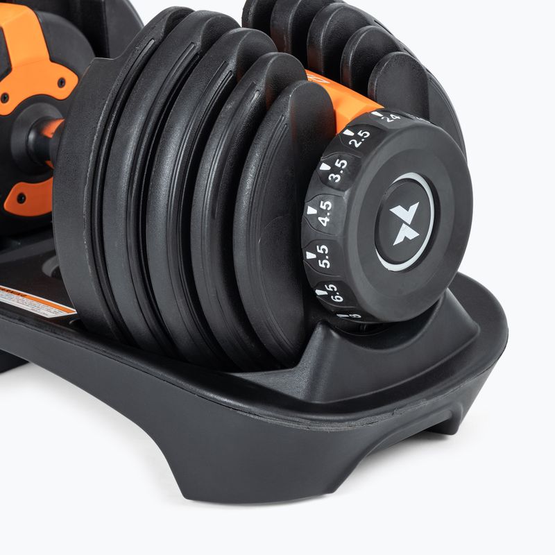Halteră ajustabilă XTREXO ADT-24-BF 24 kg neagră 3