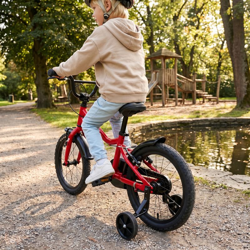 Bicicletă pentru copii ATTABO KNACK 16" roșie 7