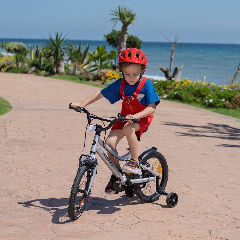 Bicicletă pentru copii ATTABO KNACK 16" argintie 11