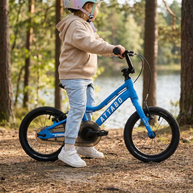 Bicicletă pentru copii ATTABO EASE 14" albastră 6