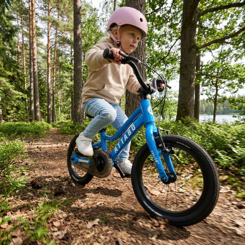 Bicicletă pentru copii ATTABO EASE 14" albastră 7
