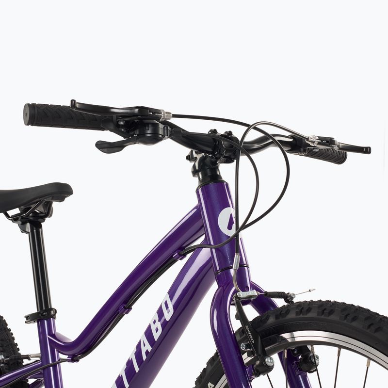 Bicicletă pentru copii ATTABO EASE 24" mov 4