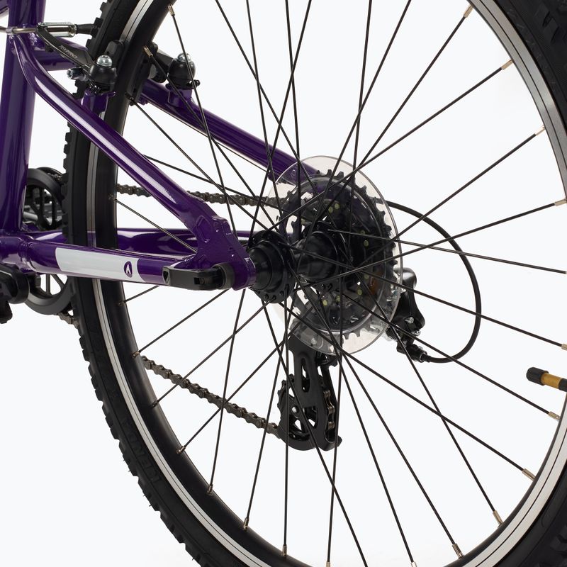 Bicicletă pentru copii ATTABO EASE 24" mov 7