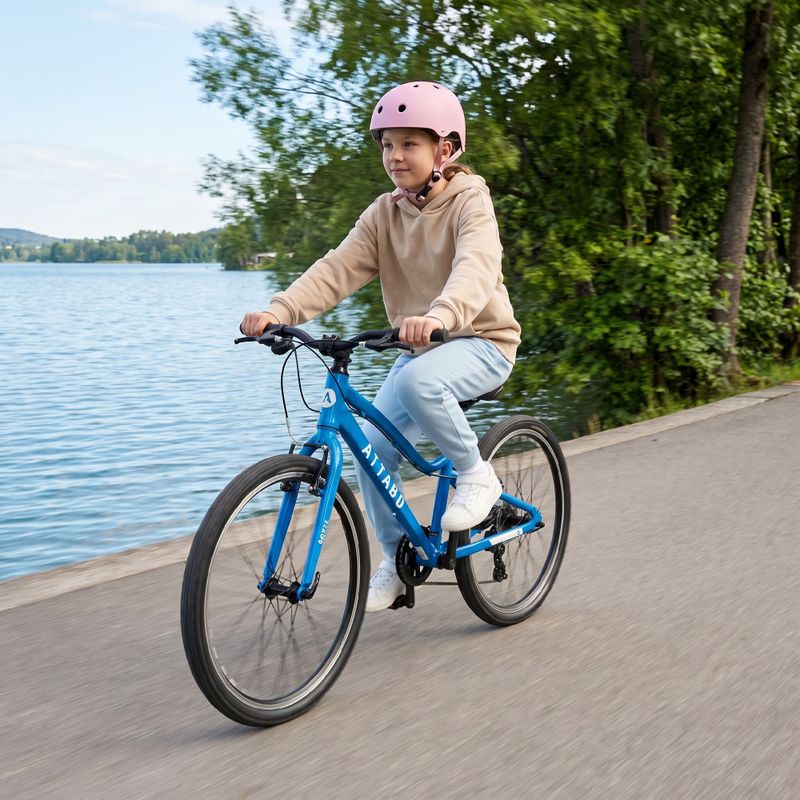 Bicicletă pentru copii ATTABO EASE 24" albastră 6