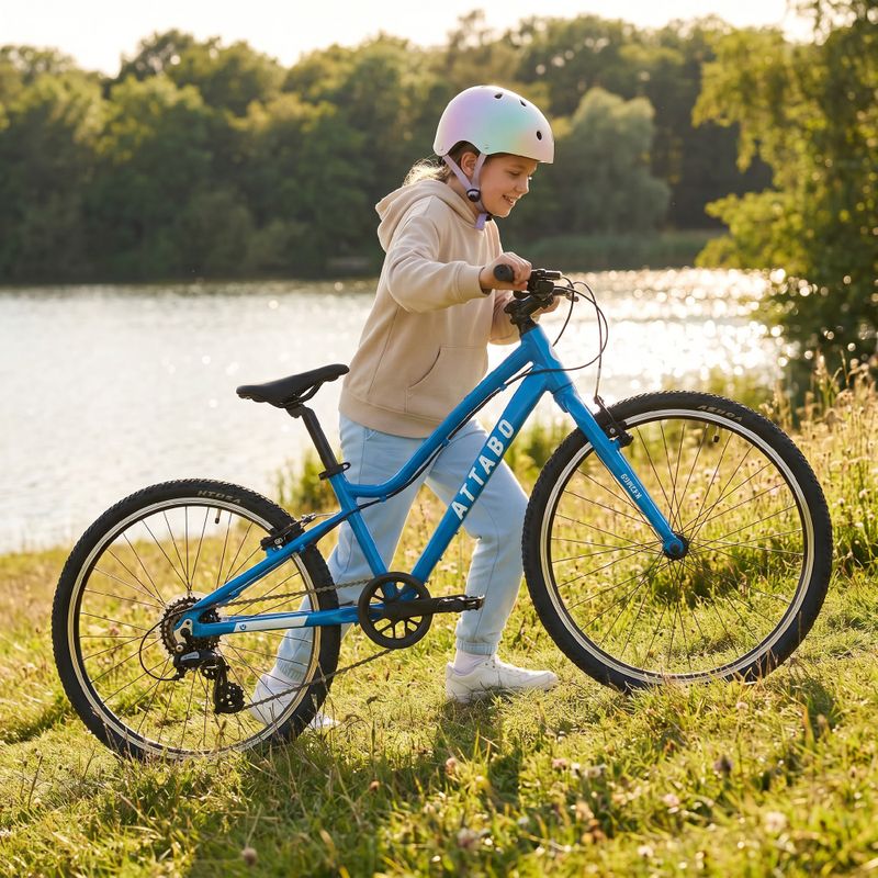Bicicletă pentru copii ATTABO EASE 24" albastră 7