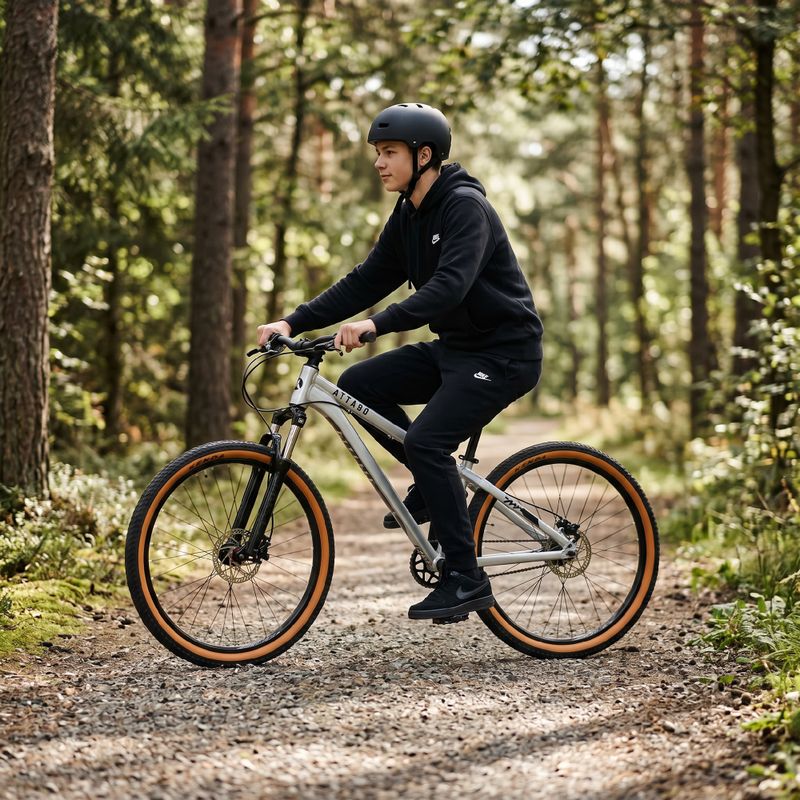 Bicicletă dirt pentru adolescenți ATTABO PERT 2.0 26" gri 6
