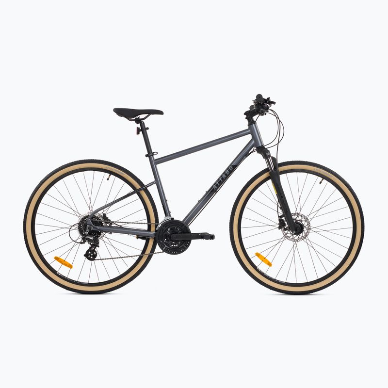 Bicicletă cross pentru bărbați ATTABO SANO 3.0 28" gri 14