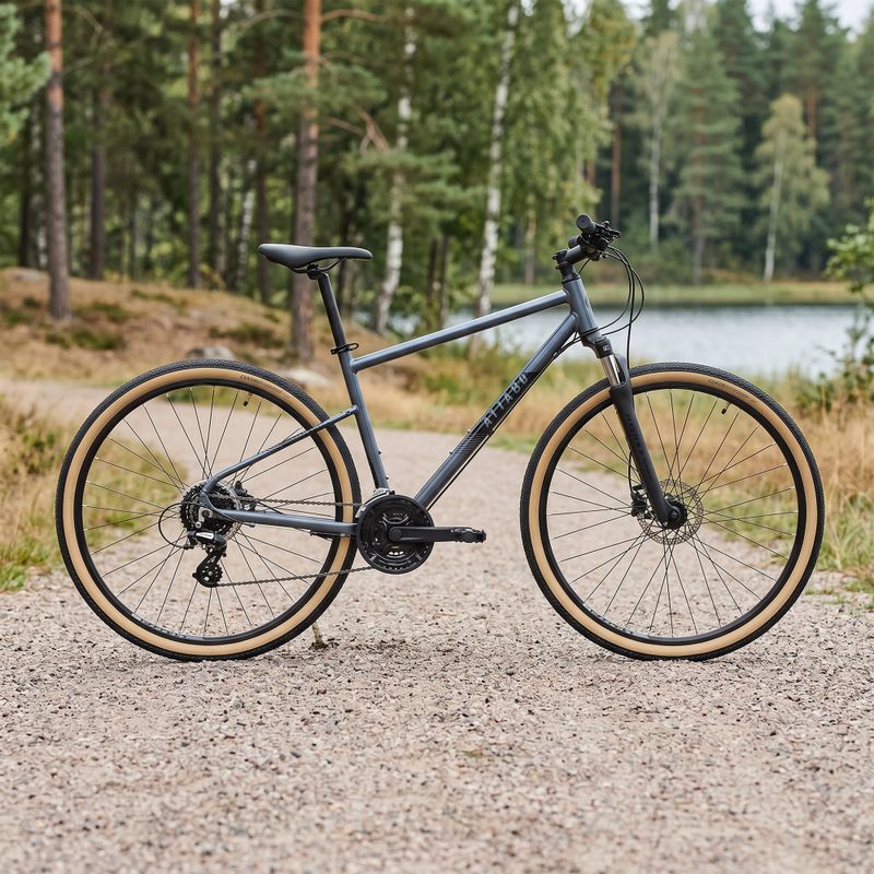 Bicicletă cross pentru bărbați ATTABO SANO 3.0 28" gri 3