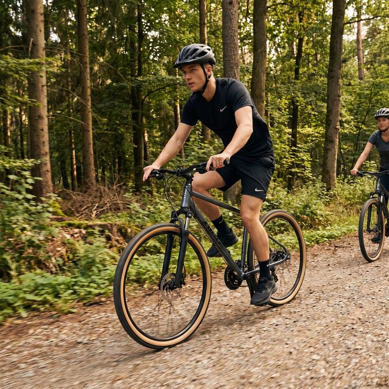 Bicicletă cross pentru bărbați ATTABO SANO 3.0 28" gri 6
